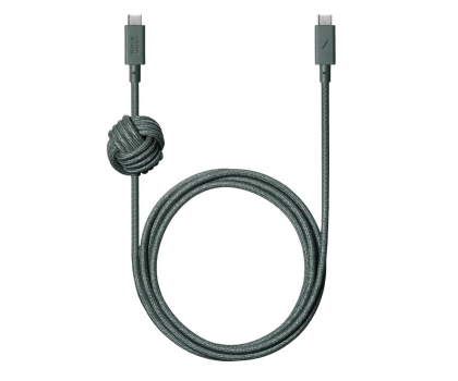 Kabel USB Native Union Anchor Cable 240W USB-C - USB-C 3m slate green